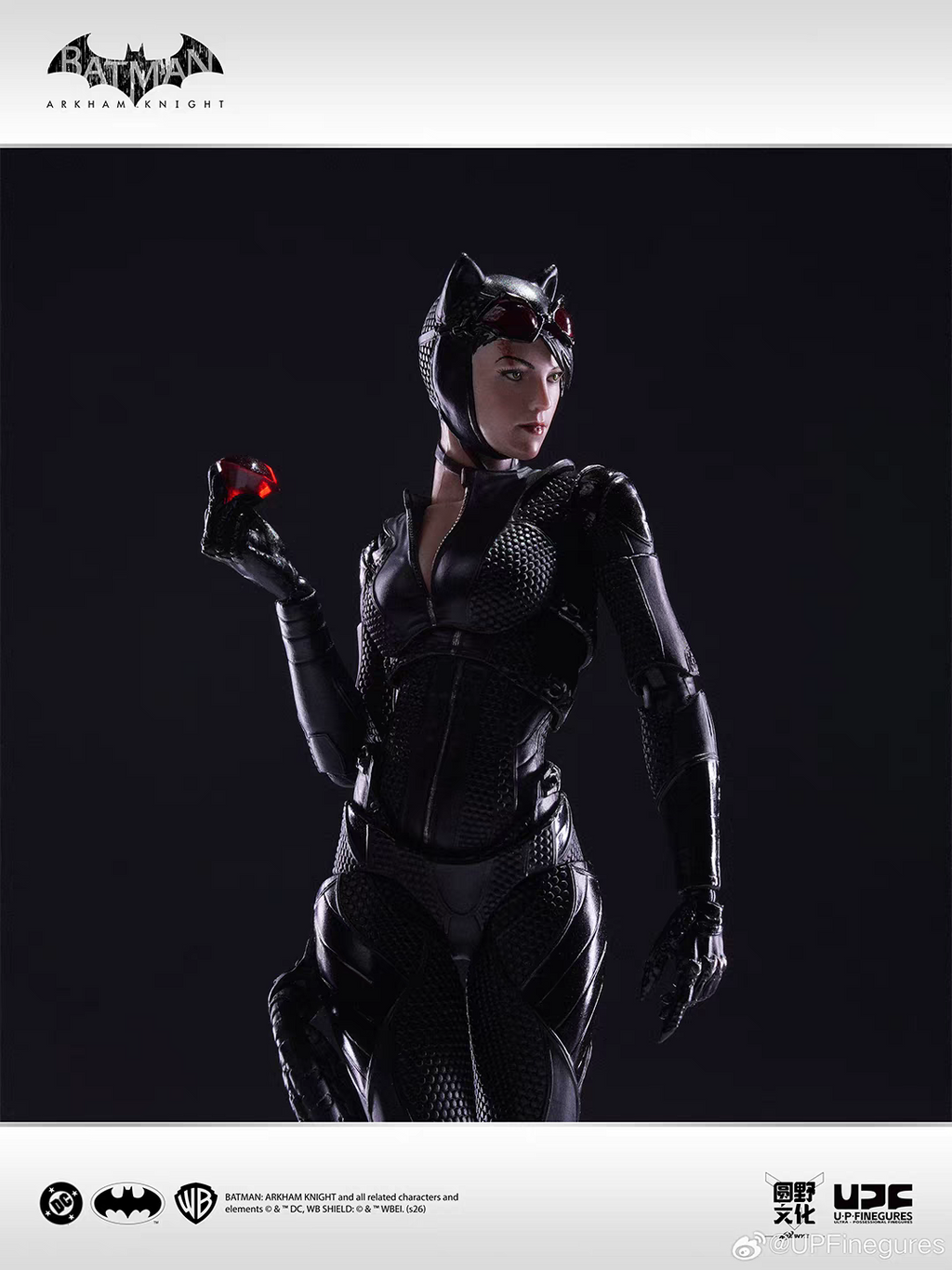 [Pre-order] Yotenno Culture &amp; Ryohin Keikaku Arkham Knight Catwoman 1/12 Scale Figure