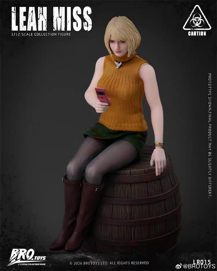 【Pre-order】&nbsp;BROTOYS LR015 Resident Evil Ms. Leia (1/12 scale) Action Figure