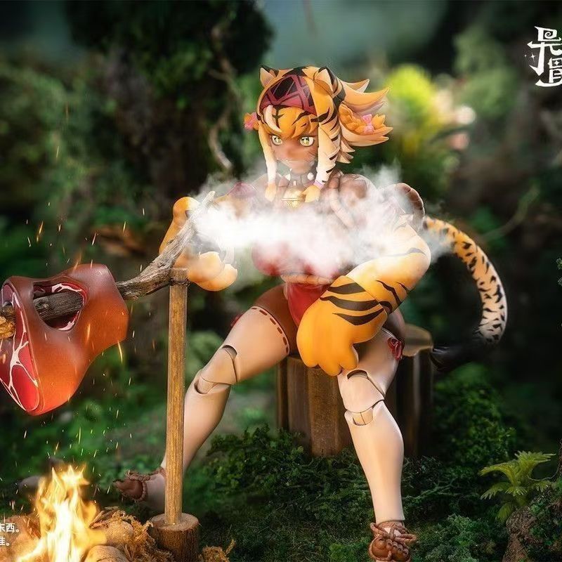 [In Stock] Snail Shell RPG-04 Tiger Girl Garu: Snail's Otherworld Adventure 1/12 Scale Articulated Figure