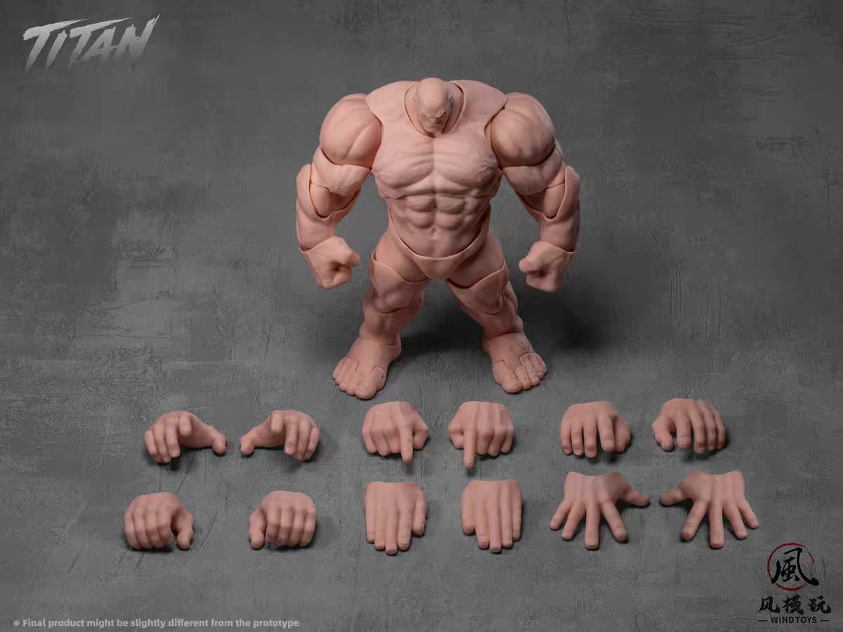 [Pre-order] Wind Toys Titan 1/12 Scale Super Articulated Muscle Body Figure