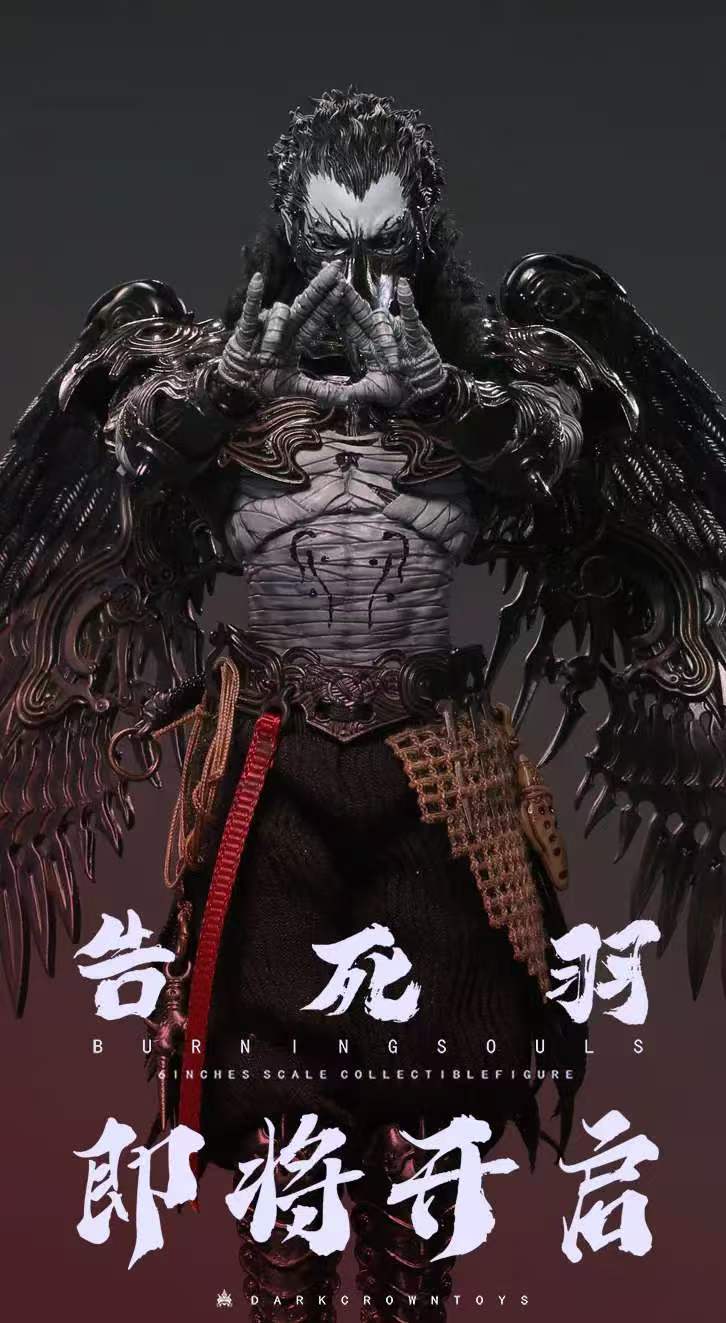 【Pre-Order】DARKCROWNTOYS Burning Soul Series "Death Feather" 1/12 (6 inch) Articulated Collectible Figure