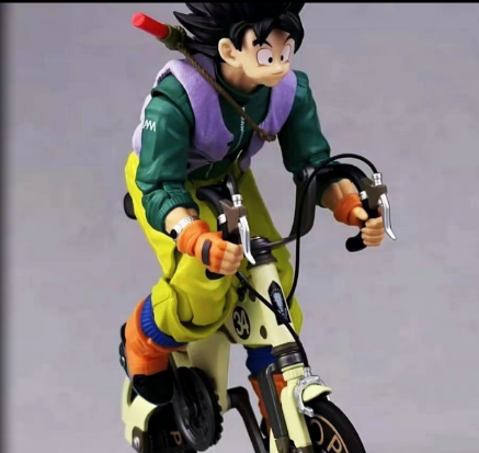 【 Instock items 】 Mushroom Cycling Wukong Baseball Little Kamione Baseball Boy 01roof Alloy Mobile Bicycle Set