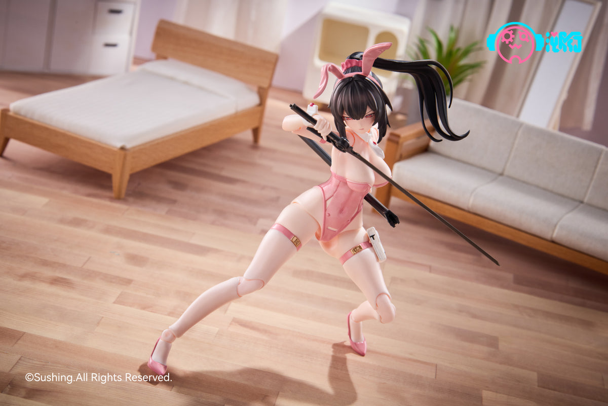 【In stock】SuShing "Rabbit Rapid Response Squad" — "Assaulter: Akizuki LUNA (Variant Color)" Scale: 1/12