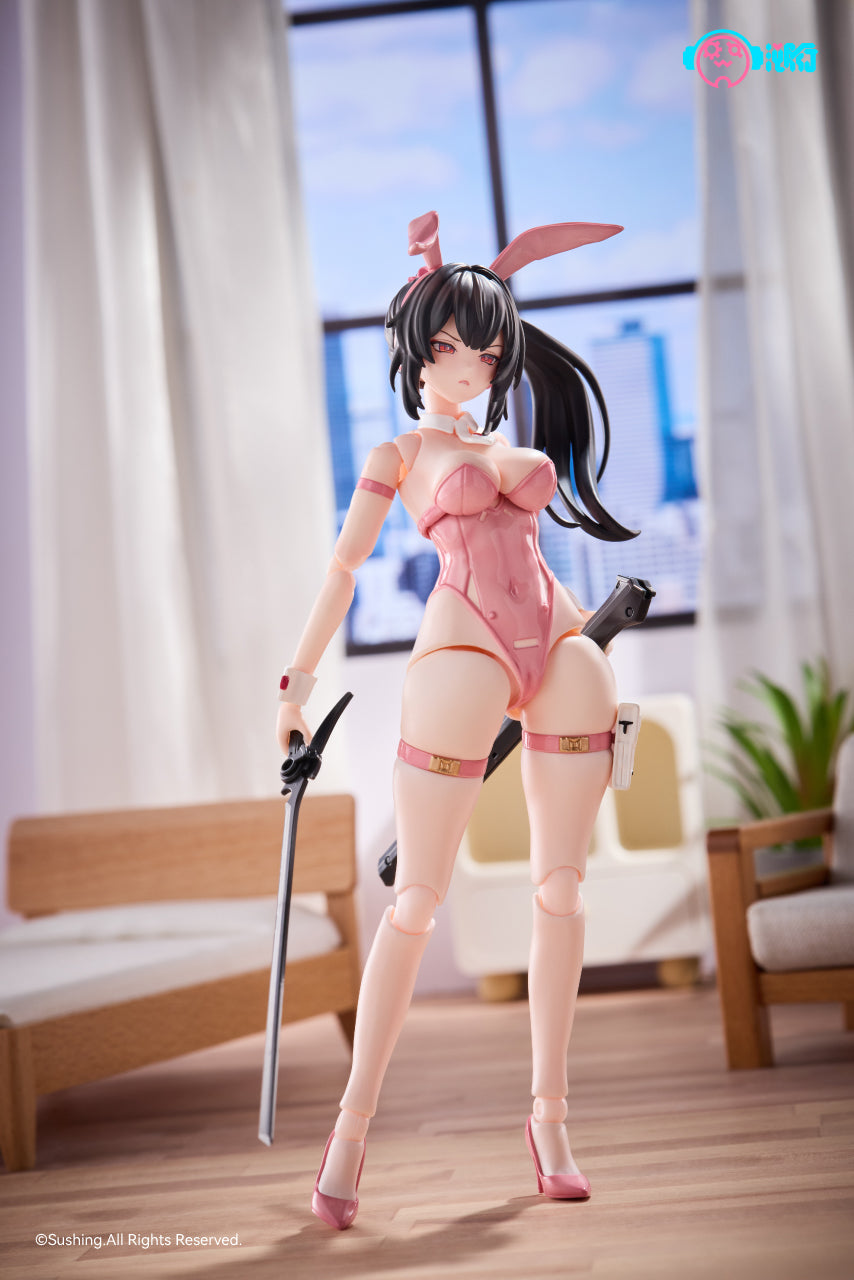 【In stock】SuShing "Rabbit Rapid Response Squad" — "Assaulter: Akizuki LUNA (Variant Color)" Scale: 1/12