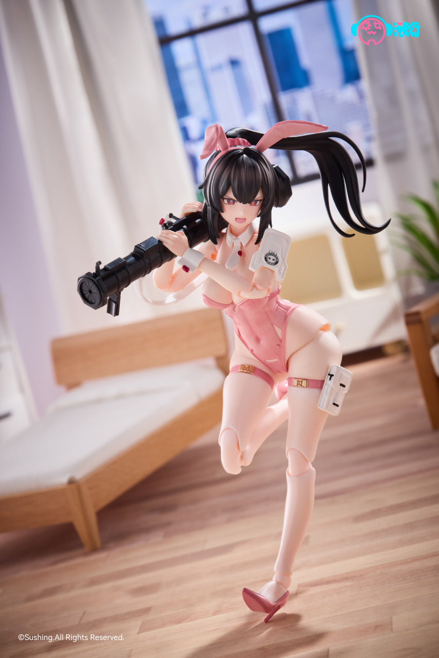 【In stock】SuShing "Rabbit Rapid Response Squad" — "Assaulter: Akizuki LUNA (Variant Color)" Scale: 1/12
