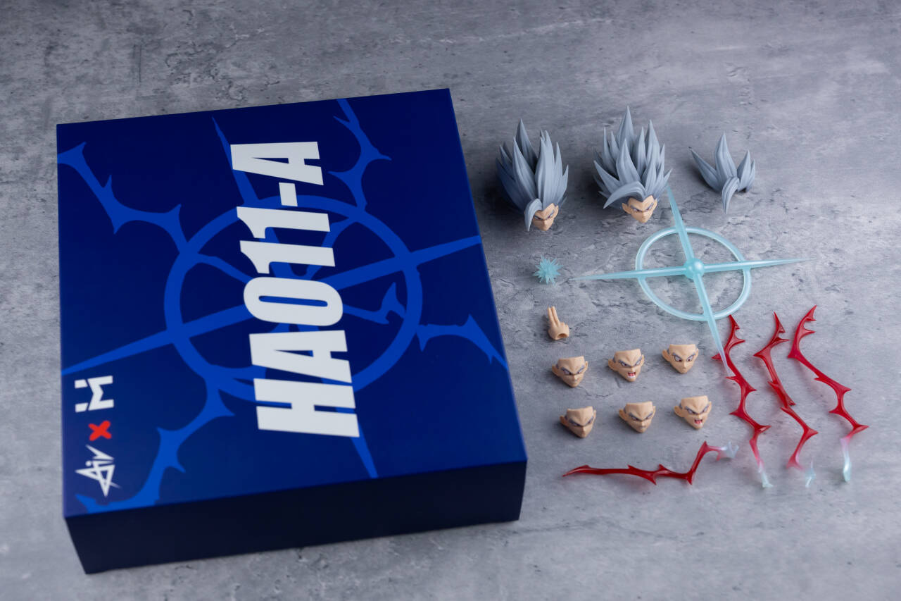 【In Stock】Dragon Ball Third Party Figures Beast Gohan Head Sculpture Accessory Pack.