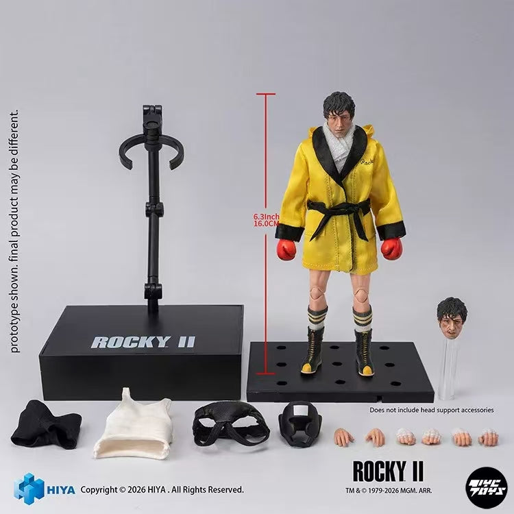 【Pre-Order】HIYA EXQUISITE SUPER Rocky 2 Boxer Version Articulated Figure