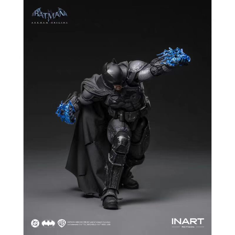 【Pre-Order】 INART Action 1/12 Batman: Arkham Origins Battle-Damaged Batman Figure