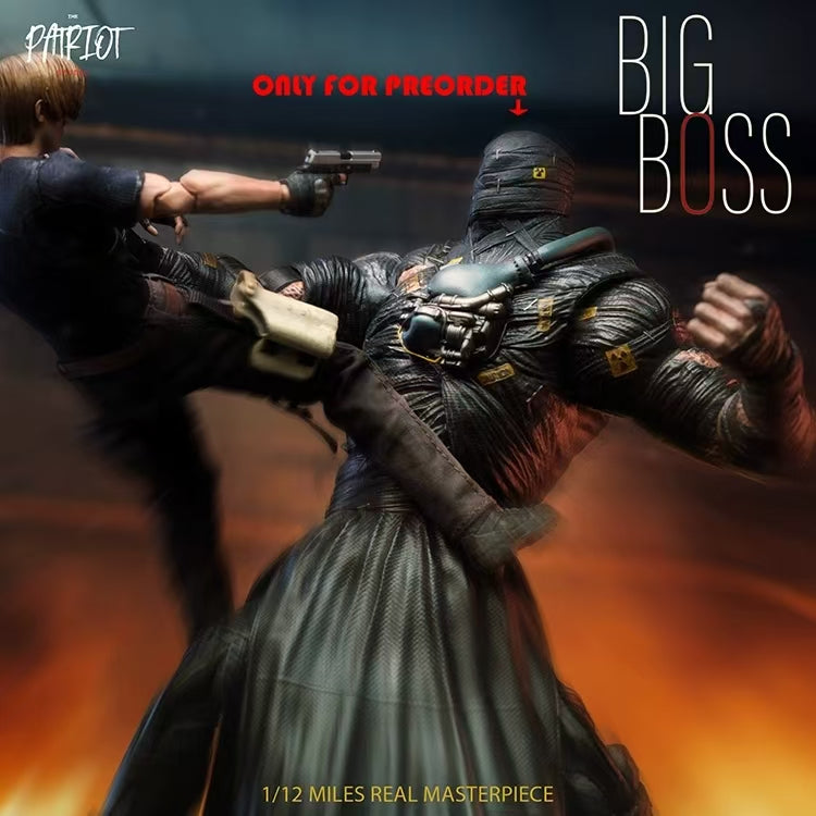 【In Stock】Patriot Studio Biohazard Chaser/BIG BOSS Action Figure