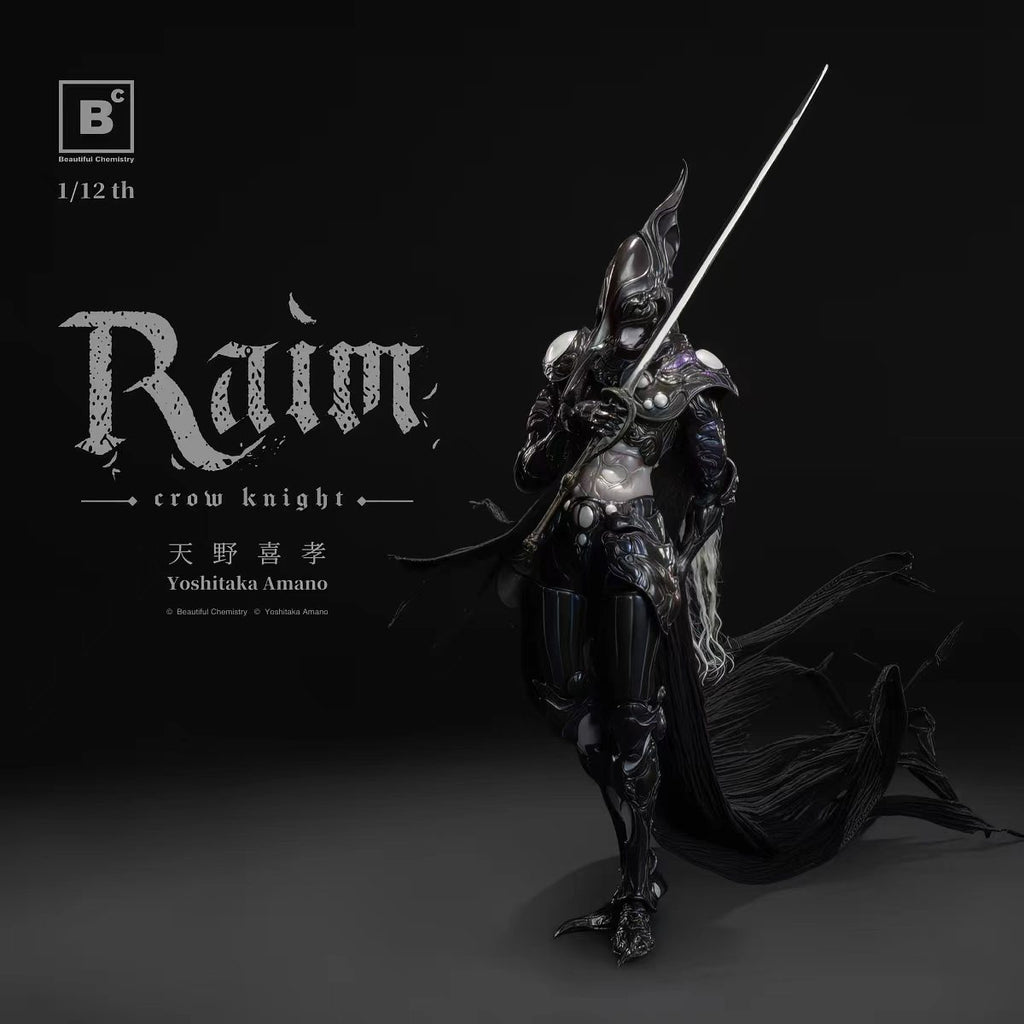 【Pre-Order】 BC x Yoshitaka Amano BC202517 Raim the Crow Knight 1/12 Articulated Figure