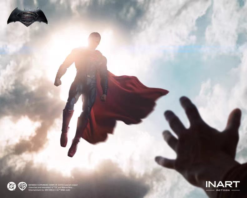 【Pre-Order】INART Action - Batman v Superman: Dawn of Justice - Superman Action Figure