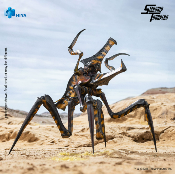 [Pre-Order] HIYA Toys 13.5cm Starship Troopers Warrior Bug Articulated Figure