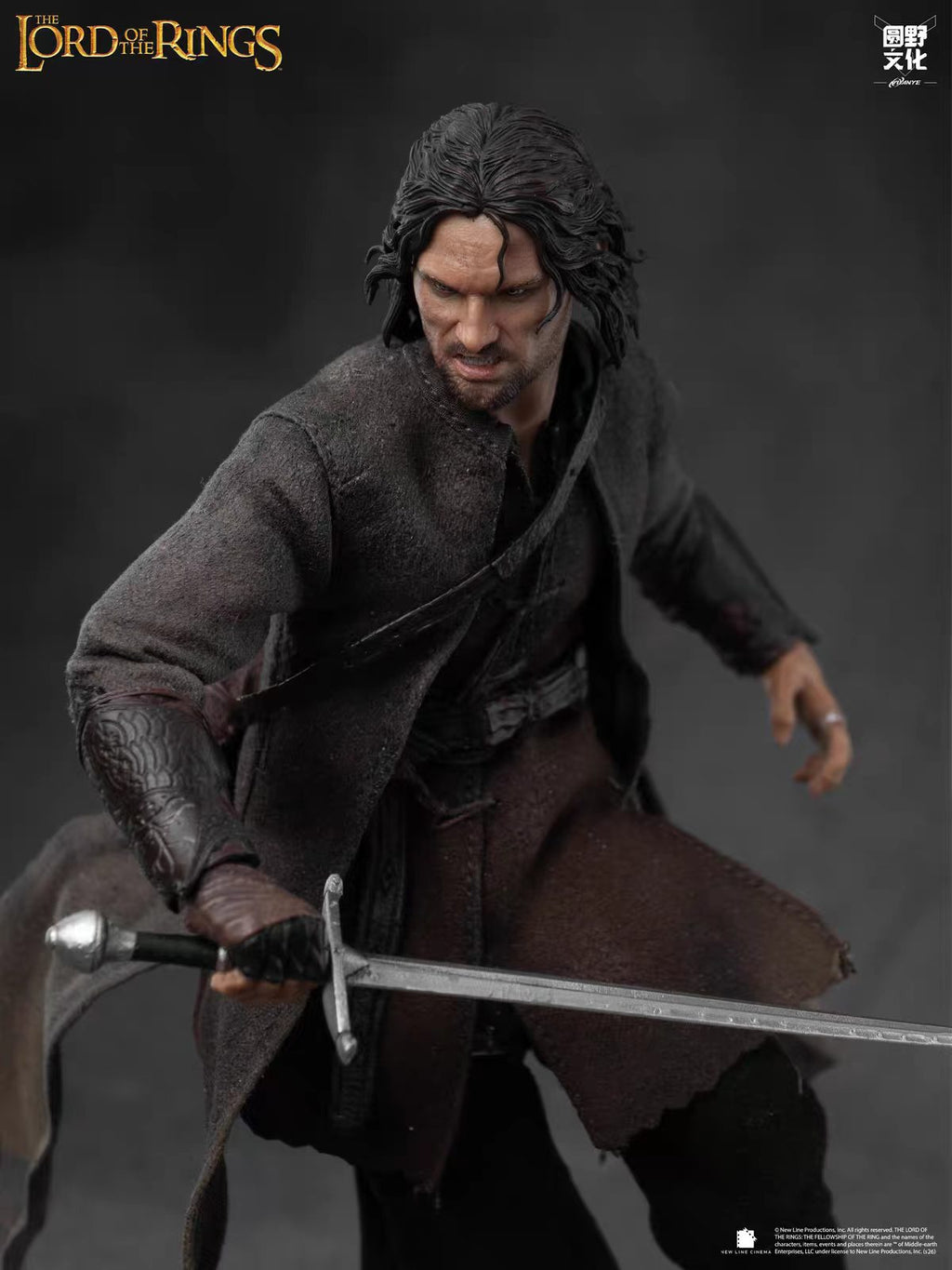 [Pre-Order]Yuanye Culture / Feiwan Toys: *The Lord of the Rings* – Aragorn (1/12 Scale Articulated Figure with Fabric Clothing)