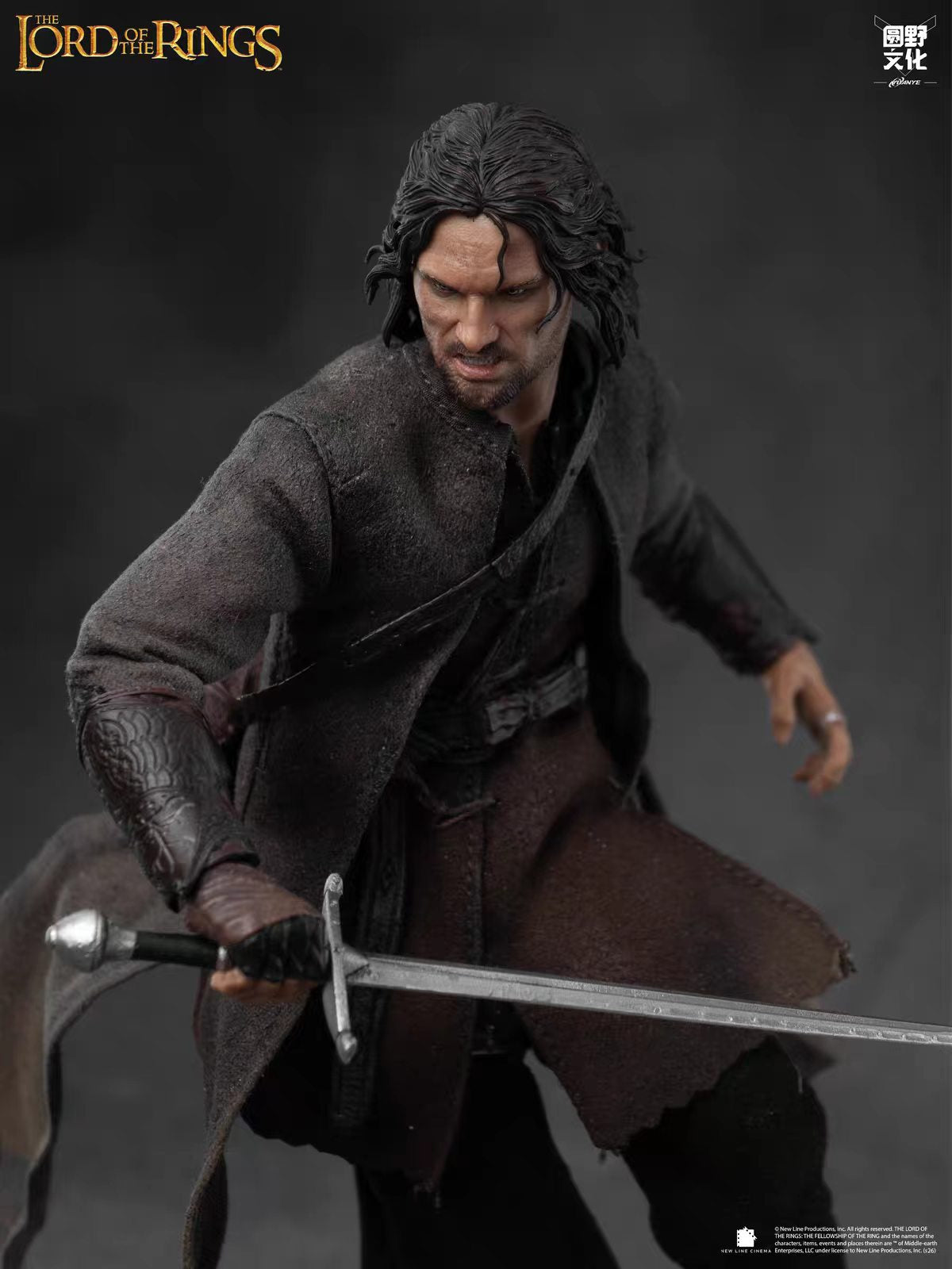 [Pre-Order]Yuanye Culture / Feiwan Toys: *The Lord of the Rings* – Aragorn (1/12 Scale Articulated Figure with Fabric Clothing)