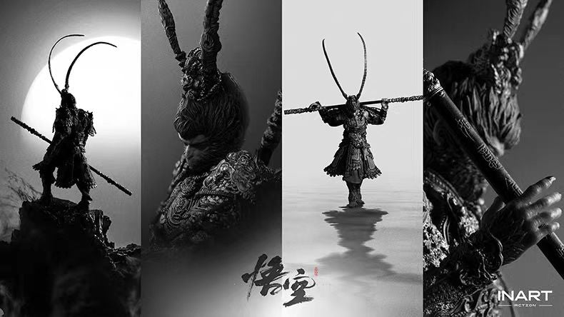【Pre-Order】INART Action Black Myth: Wukong Great Sage Golden Armor Set 1/12 Scale Articulated Figure