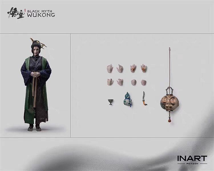 【Pre-Order】INART 1/12 Black Myth: Wukong, Fourth Sister, Spider Demon, MAG G0009 Articulated Figure