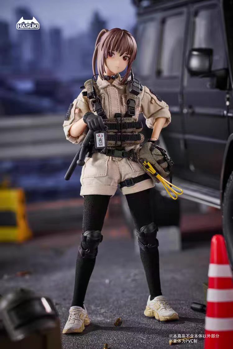 [In Stock] HASUKI 1/12 PA006 Guardian Armed Gunner Reizei Hiseo Articulated Figure