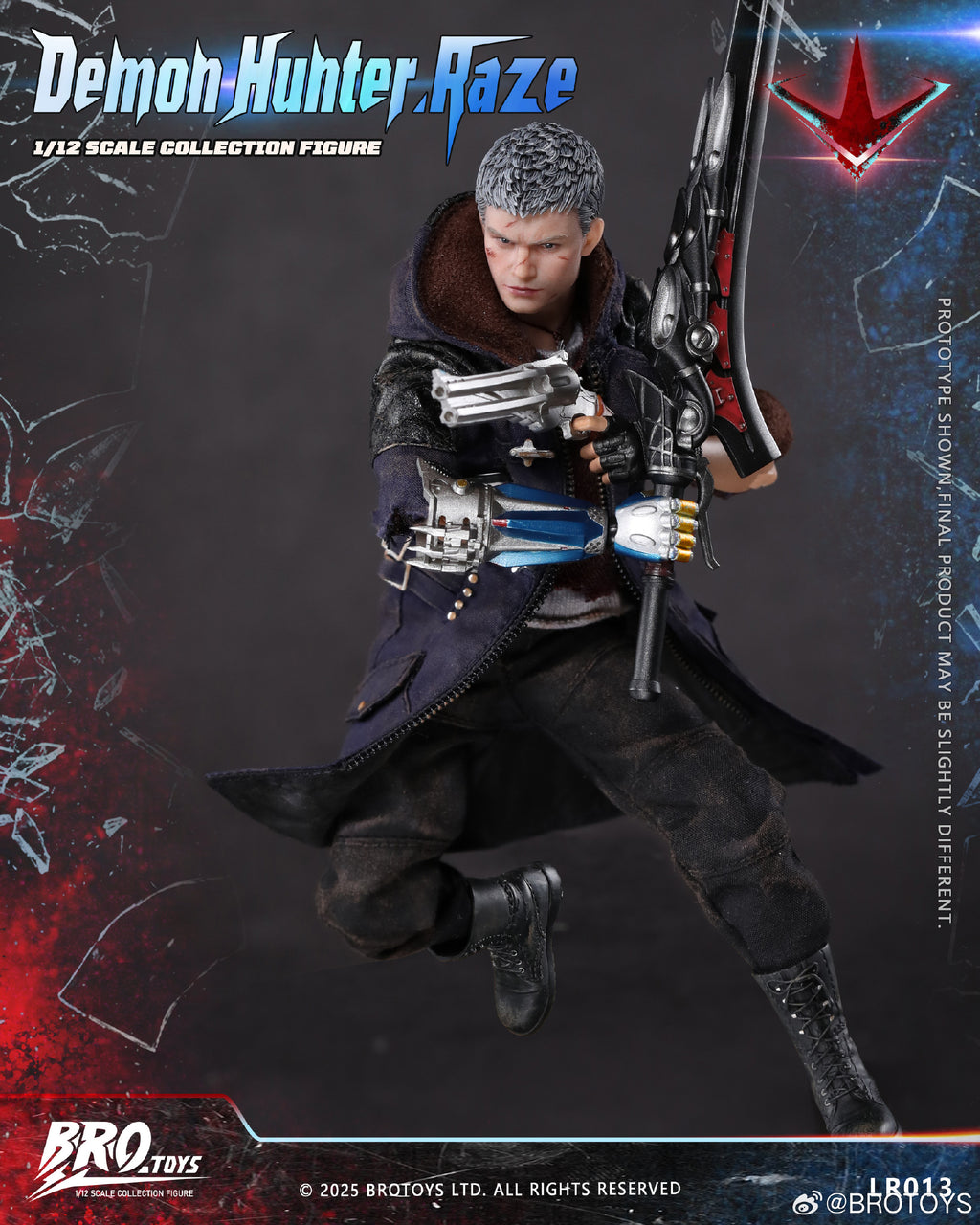 【Pre Order】 BROTOYS Monster Hunter - Razer 1/12 Mobile Doll