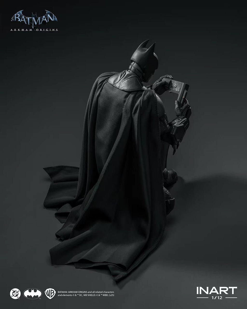 [In Stock] INART Batman: Arkham Origins Batman 1/12 Scale Action Figure&nbsp;