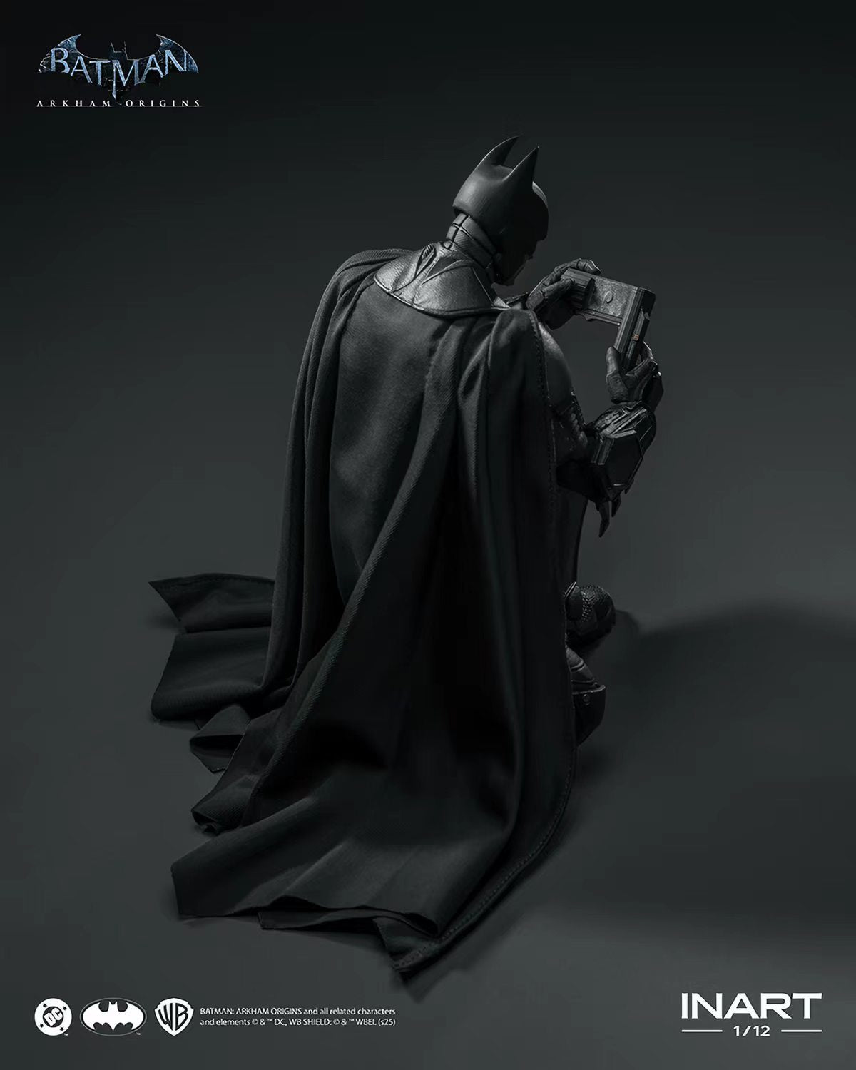 [In Stock] INART Batman: Arkham Origins Batman 1/12 Scale Action Figure&nbsp;