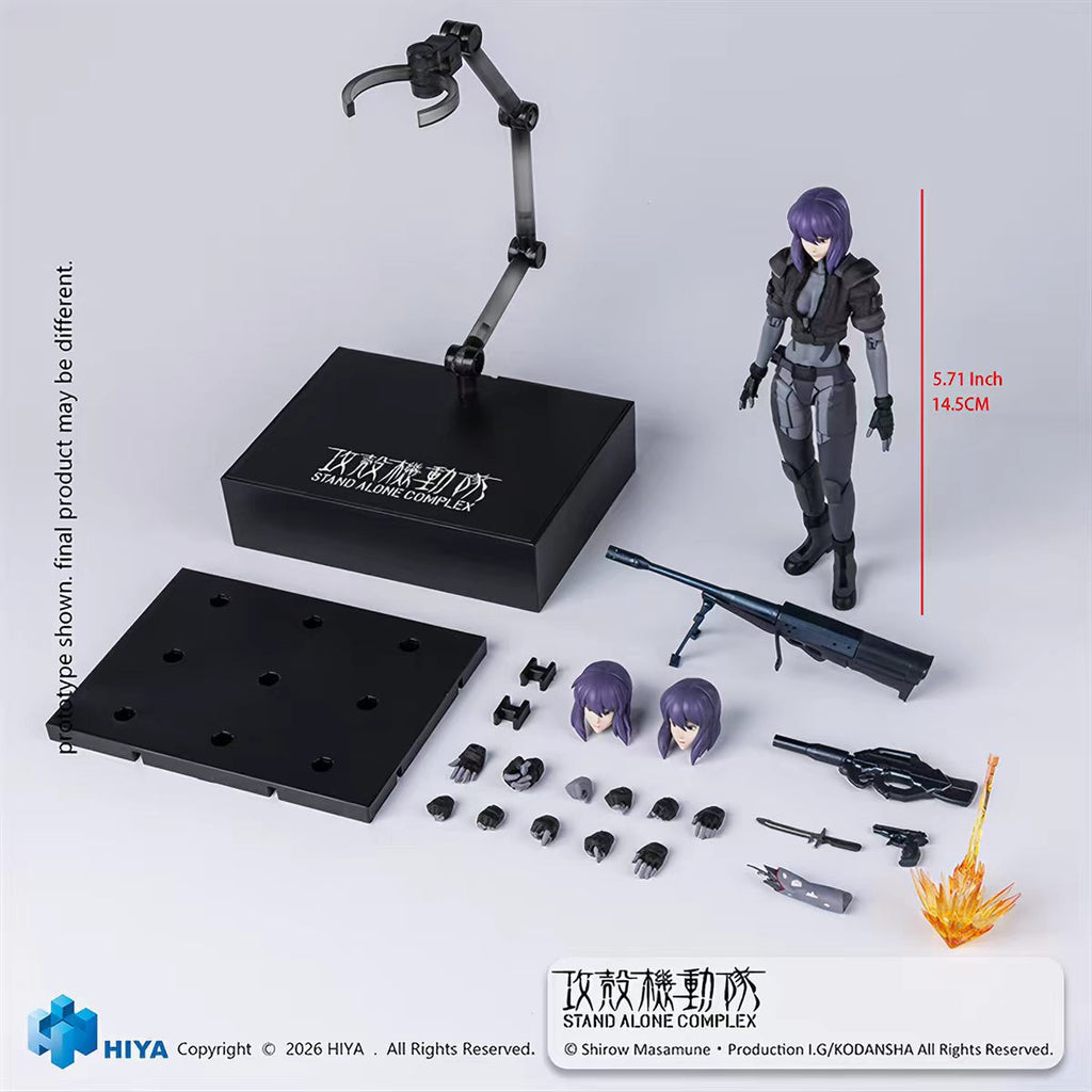 【Pre-Order】Haiya Toys 1/12 Ghost in the Shell: Motoko Kusanagi Combat Suit Version ESG0203