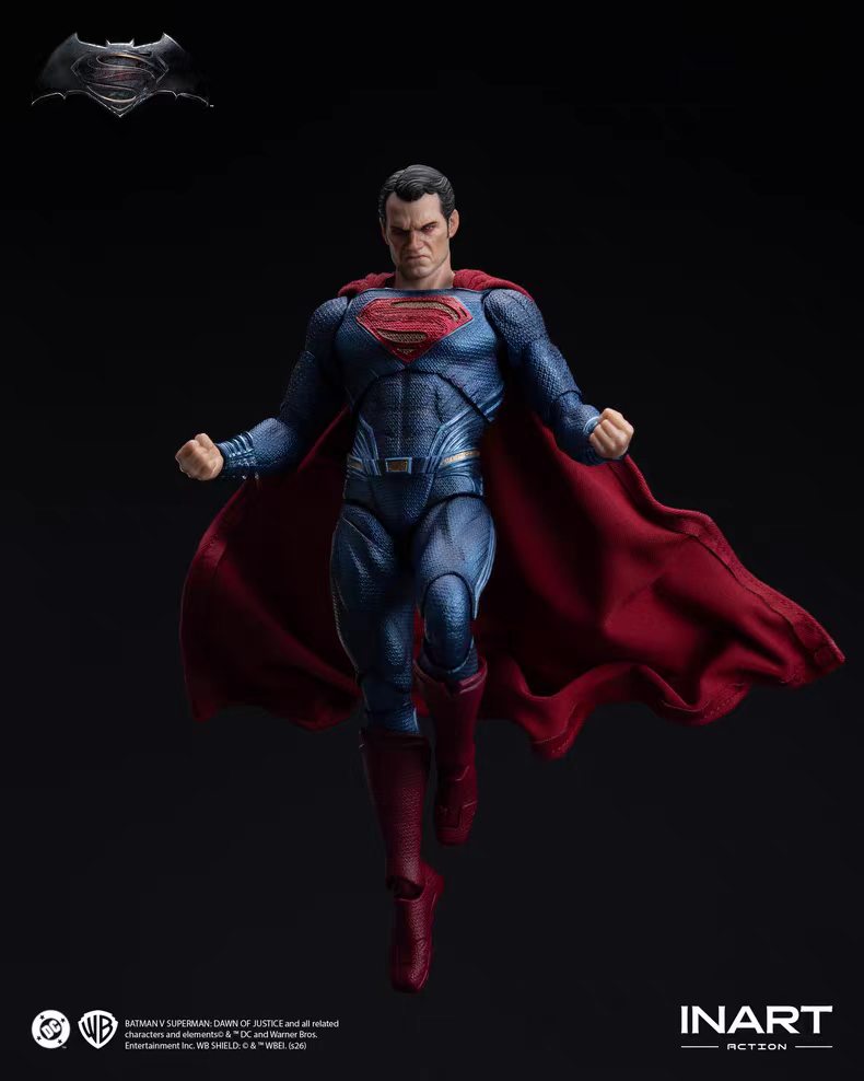 【Pre-Order】INART Action - Batman v Superman: Dawn of Justice - Superman Action Figure