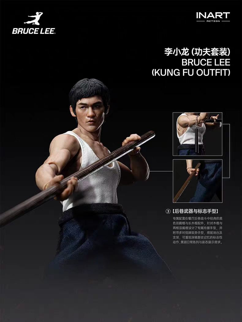 【Pre-Order】 INART Action-Bruce Lee (Kung Fu Suit) 1/12 Action Figure