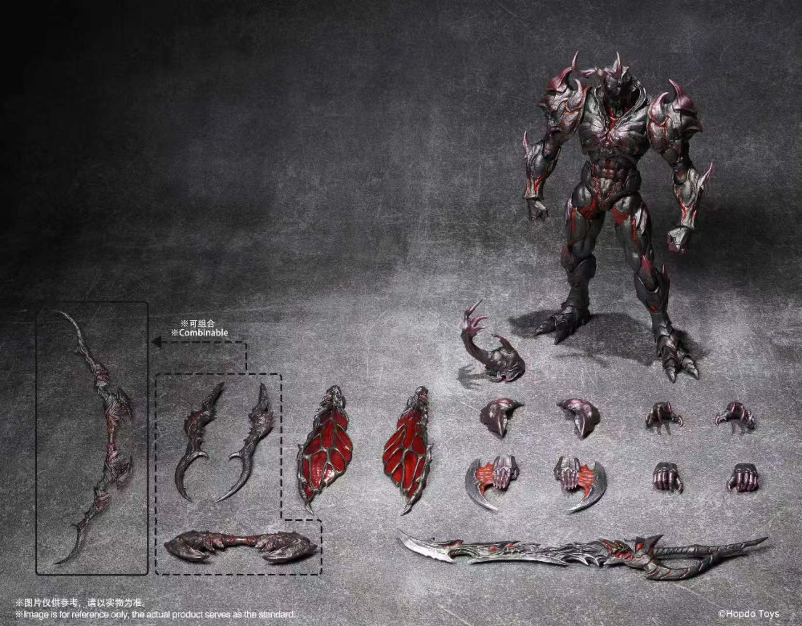 【Pre-Order】HopDo Toys Extra Armor Series: Heavy-Body Kragg (Rhinoceros Beetle)