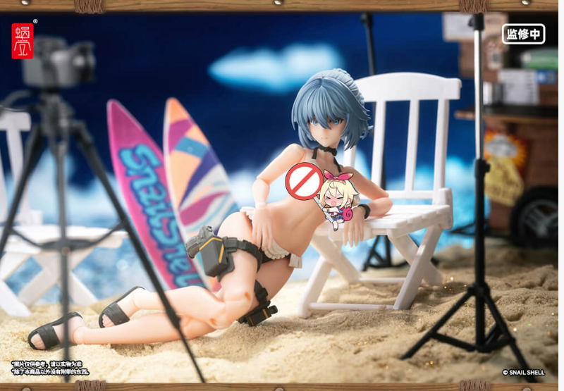 【Pre-Order】Snail Shell RA-02S and Sound · Summer Special Service 1/12 painted finished product movable figurine