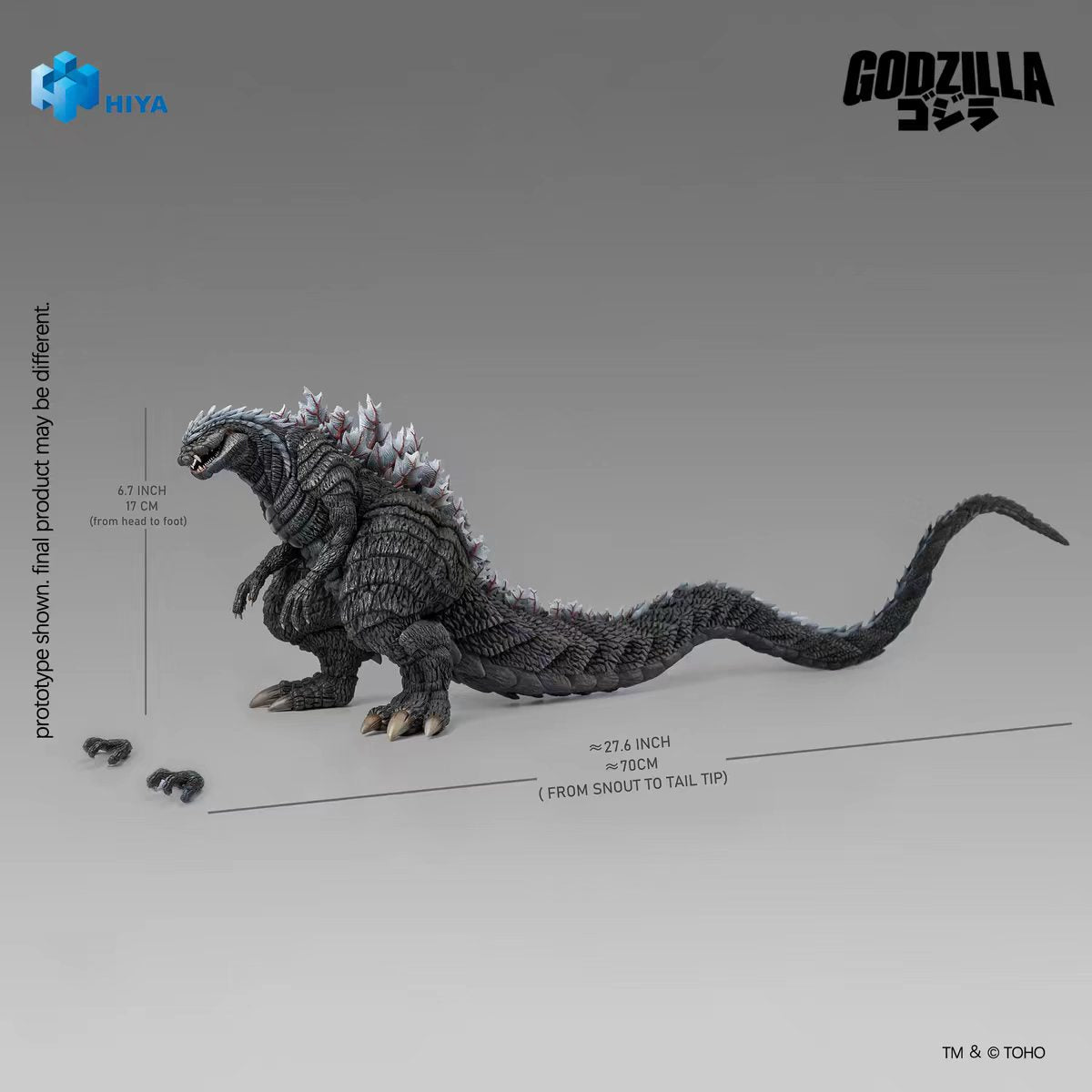 【Pre-Order】HIYA Toys 17CM Godzilla Singularity Articulated Godzilla