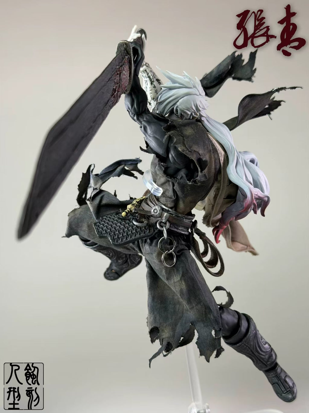 [In Stock] Etched 1/12 Scale Poison Witch Zhang Qing Calligraphy Version Articulated Figure
