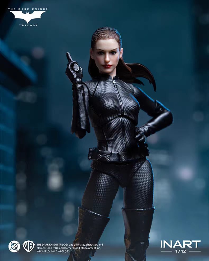 【In Stock】INART Original 1/12 Batman: The Dark Knight Trilogy Catwoman Selena Kyle Anime Action Figure