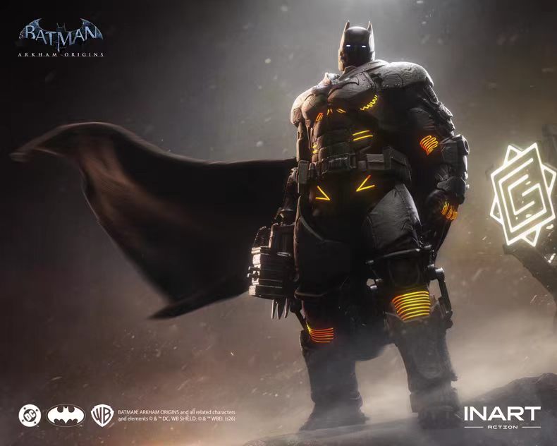 【Pre-Order】INART Action Batman: Arkham Origins Batman Thermal Armor Figure