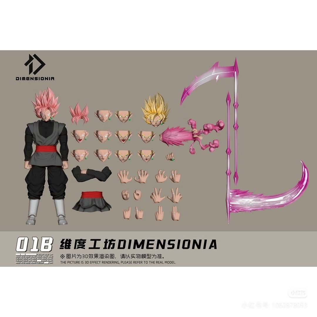 【Pre Order】Dimension Workshop Dimension IA Black Wukong 1/12 Mobile