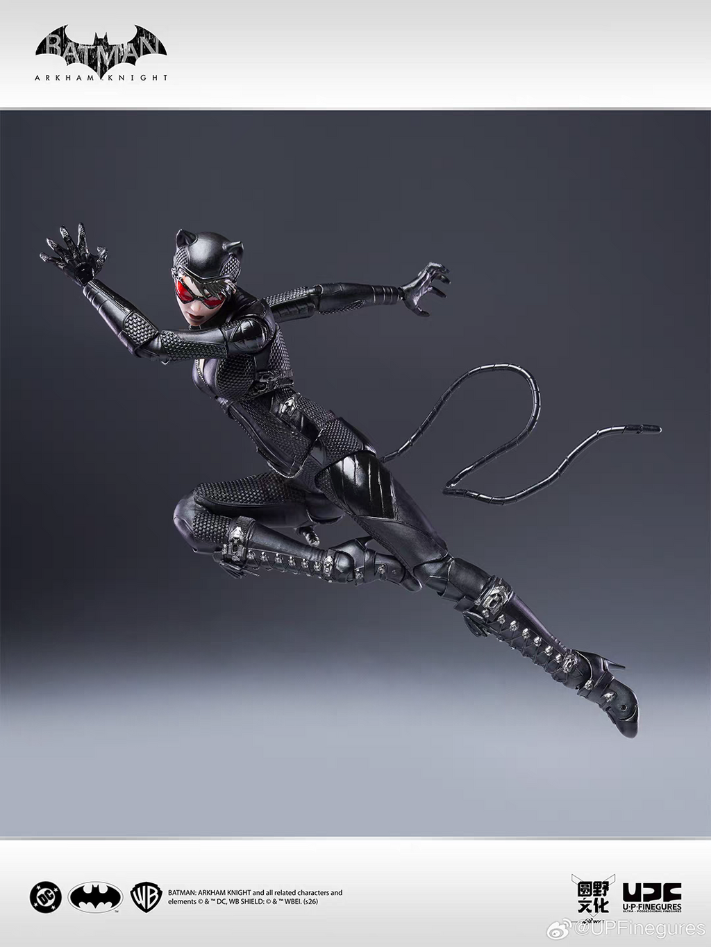 [Pre-order] Yotenno Culture &amp; Ryohin Keikaku Arkham Knight Catwoman 1/12 Scale Figure