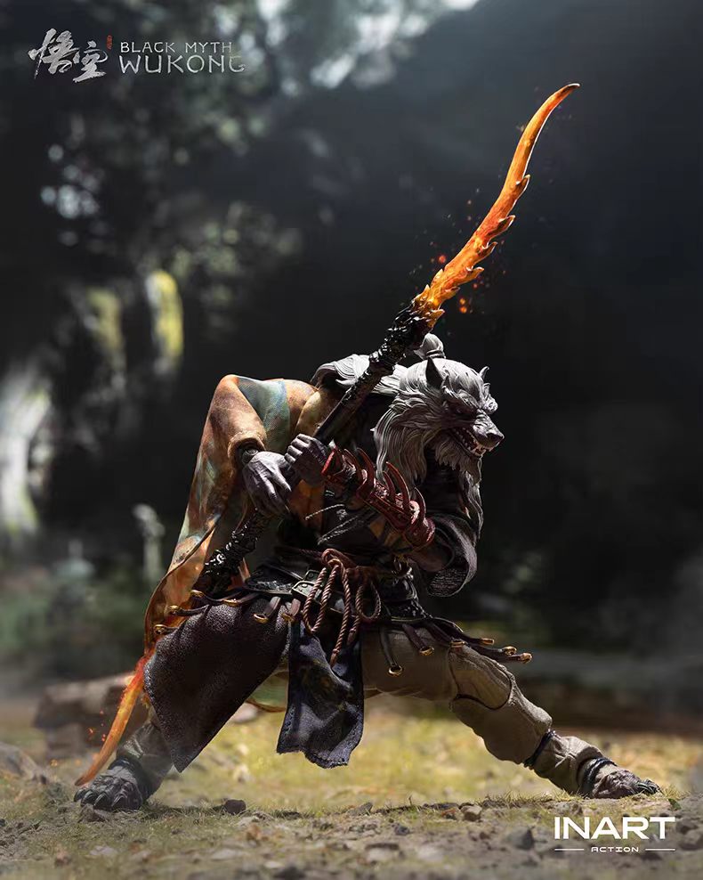 【Pre-Order】INART Action - Black Myth: Wukong Guangzhi 1/12 Scale Action Figure