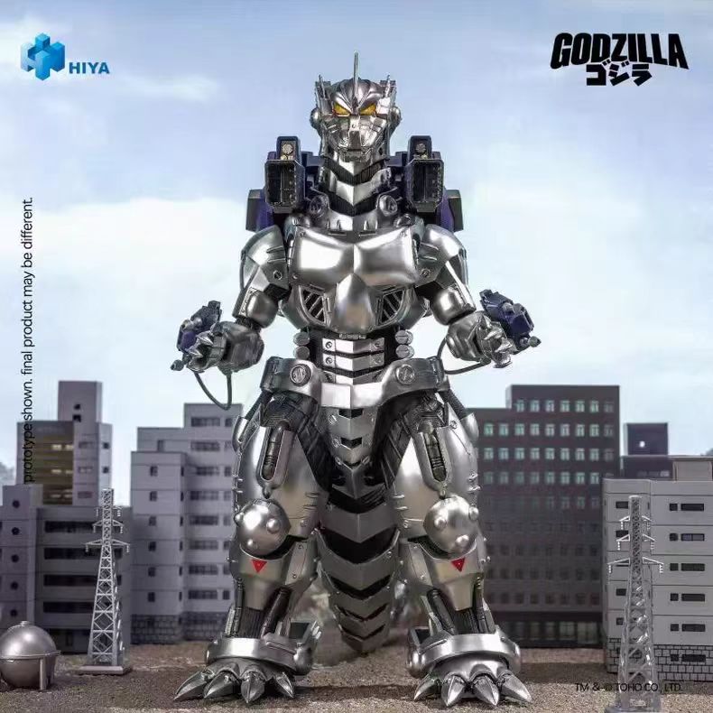 【 Pre Order 】 Haiya 2002 MFS-3 Non proportional Mechanical Godzilla  action figure