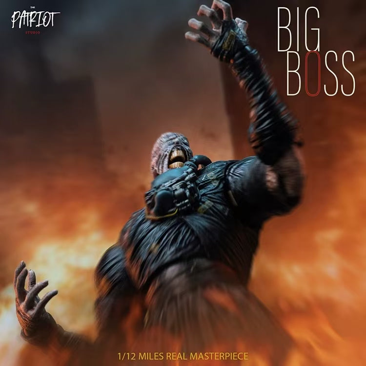 【In Stock】Patriot Studio Biohazard Chaser/BIG BOSS Action Figure