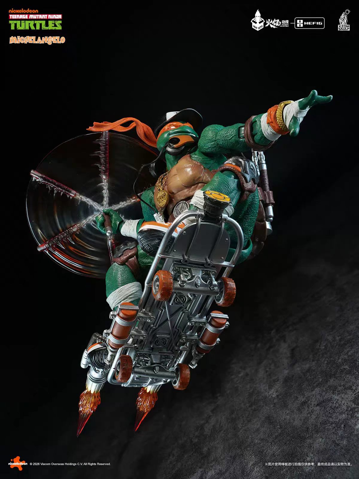 [Pre-order] HEATBOYS Teenage Mutant Ninja Turtles: Michelangelo Figure
