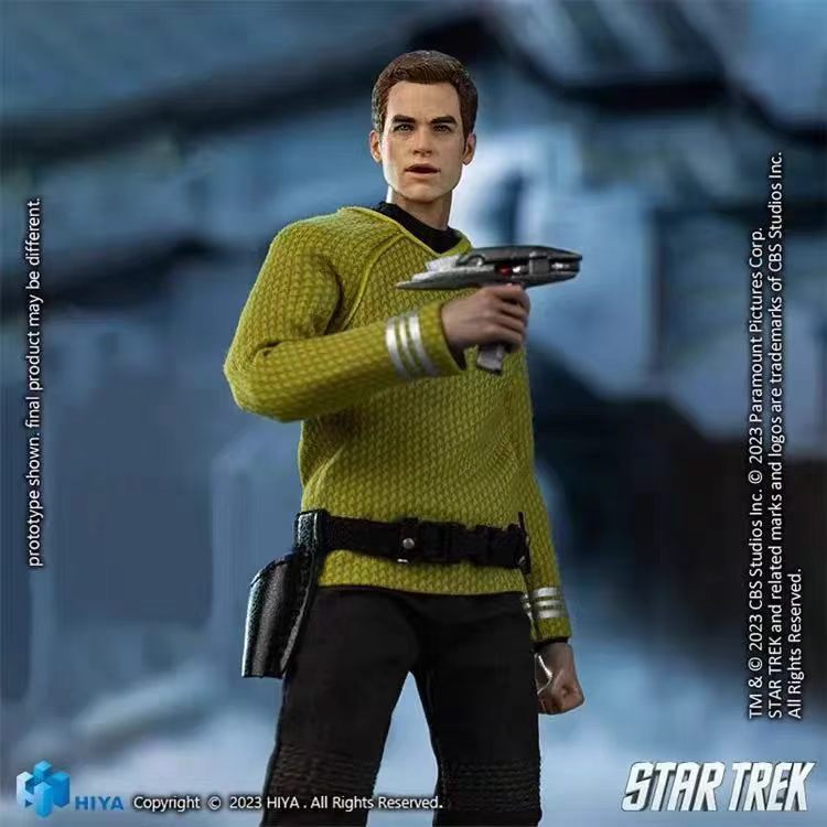 [In Stock] HIYA ESS0265 Super Detailed Series 1/12 Star Trek Kirk Action Figure