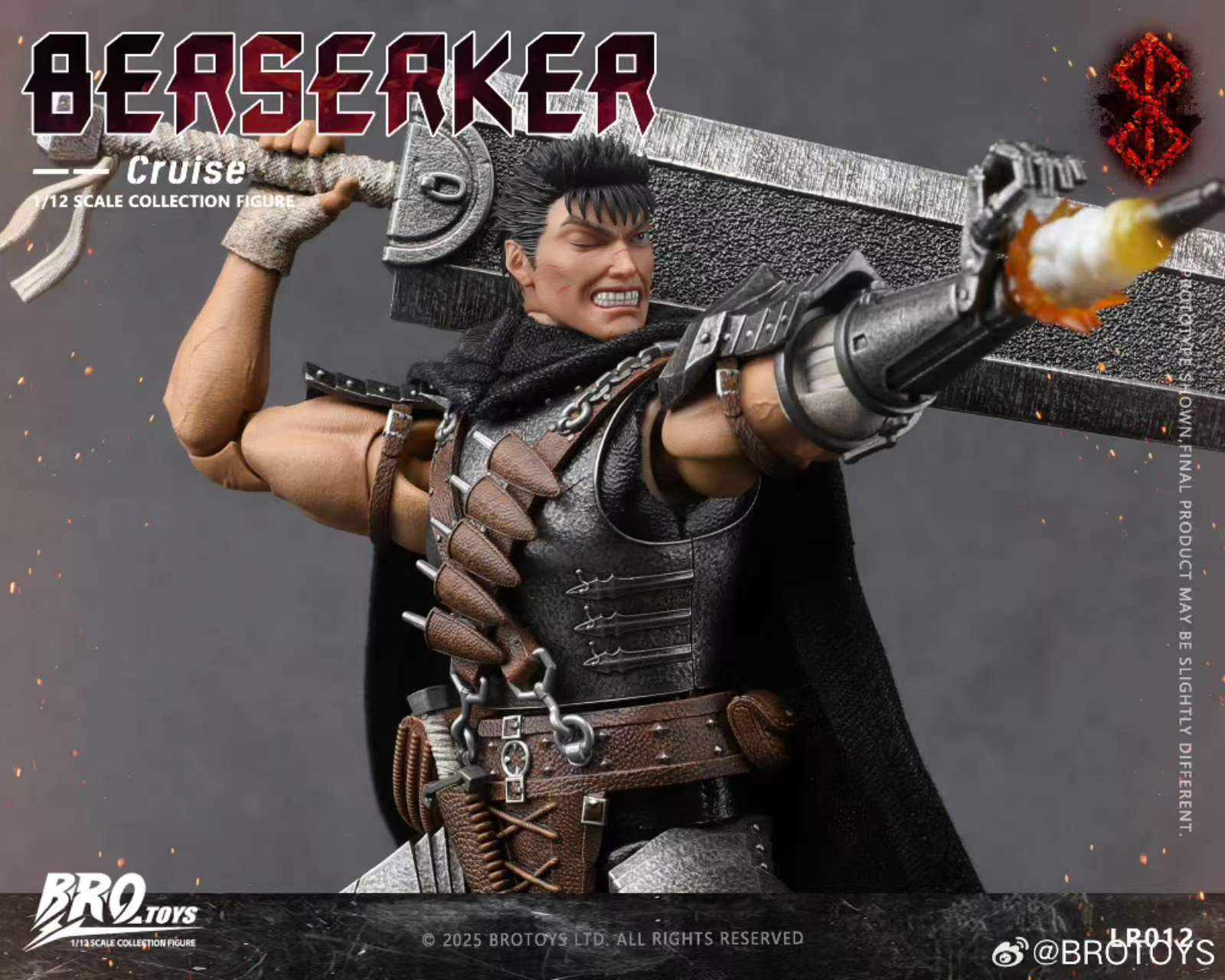 【Pre-Order】BROTOYS 1/12  Berserker - Cruise 1/12 Action Figure