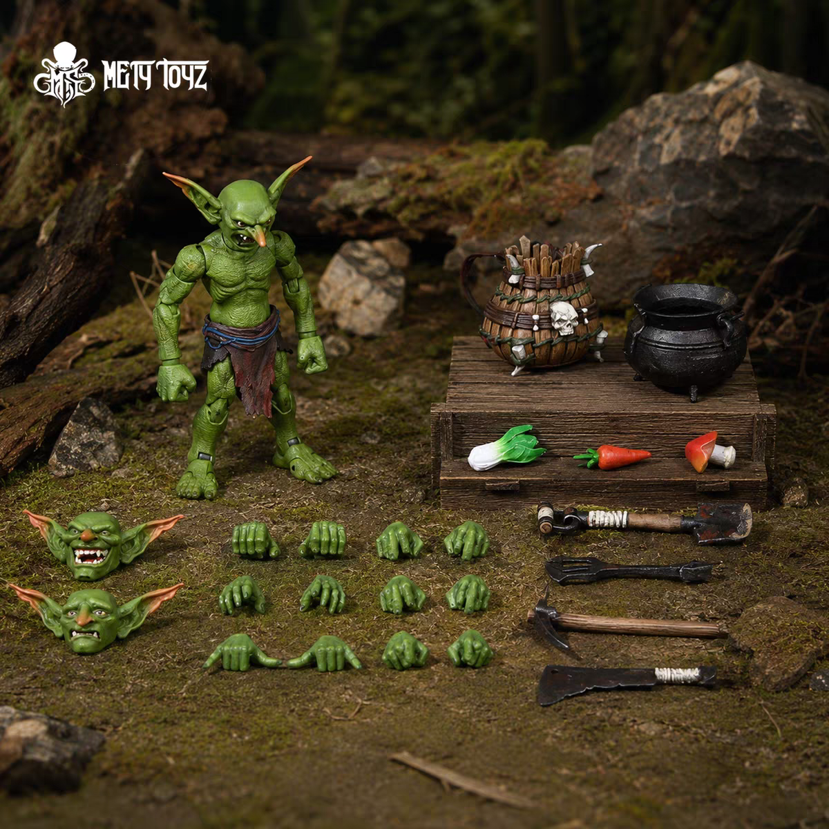 [In Stock] Metytoyz Goblin Expedition Team Toy World of Warcraft Goblin Action Figures