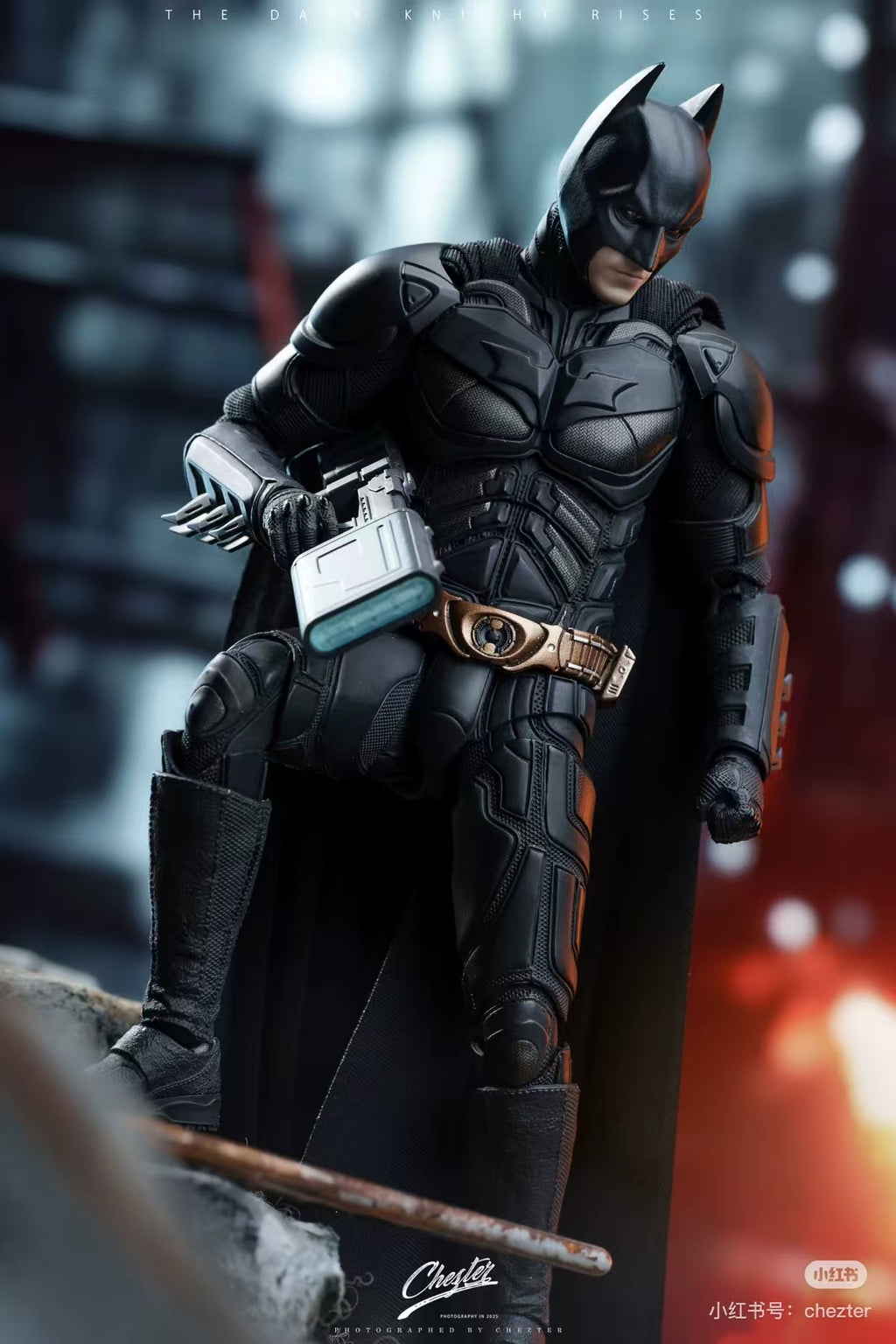 【In Stock】INART Batman: The Dark Knight Rises - Bale Batman 1/12 Scale Action Figure Deluxe Edition