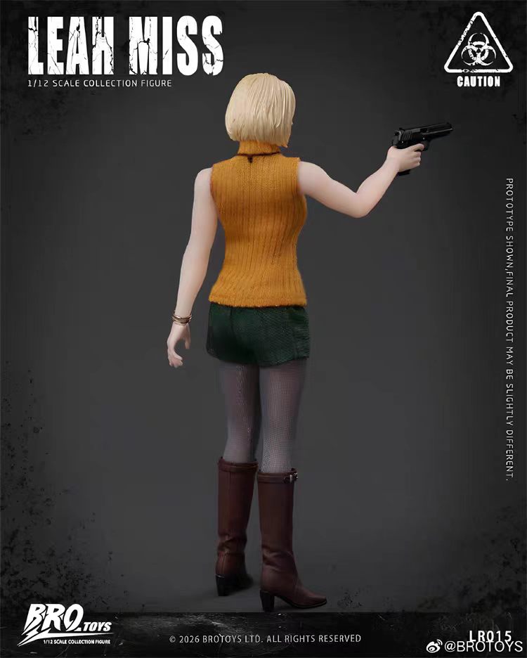 【Pre-order】&nbsp;BROTOYS LR015 Resident Evil Ms. Leia (1/12 scale) Action Figure