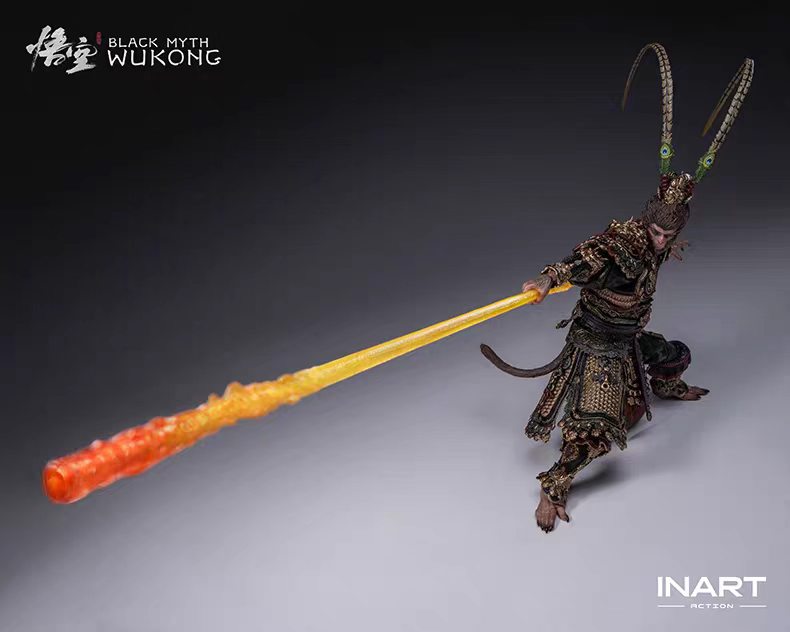 【Pre-Order】INART Action Black Myth: Wukong Great Sage Golden Armor Set 1/12 Scale Articulated Figure