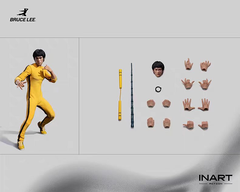 【Pre-Order】 INARTAction-Bruce Lee (Yellow Suit) 1/12 Action Figure