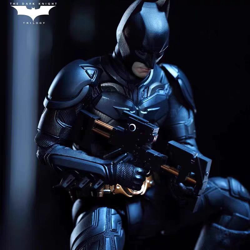 【In Stock】INART Batman: The Dark Knight Rises - Bale Batman 1/12 Scale Action Figure Deluxe Edition