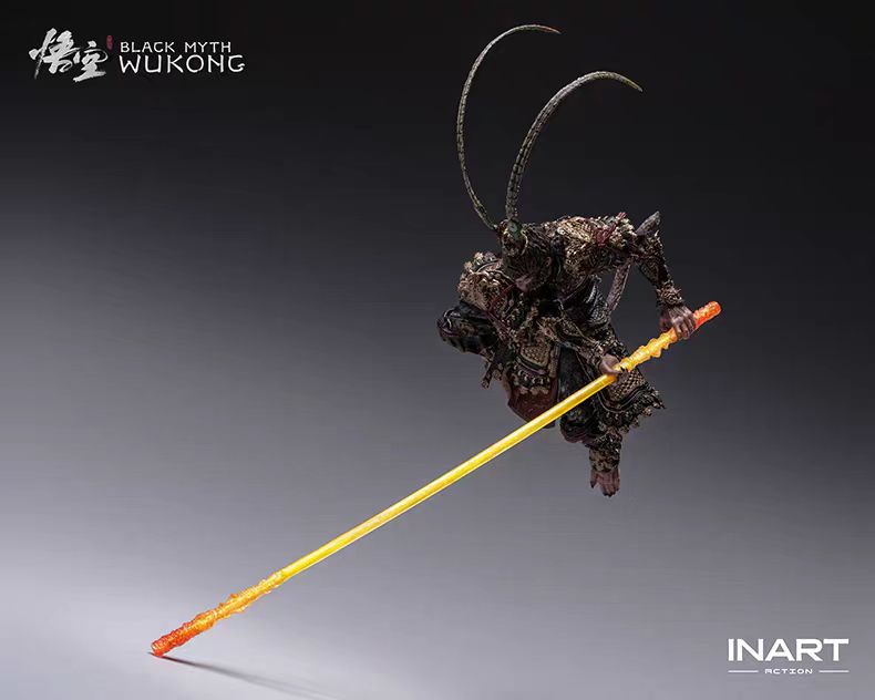 【Pre-Order】INART Action Black Myth: Wukong Great Sage Golden Armor Set 1/12 Scale Articulated Figure
