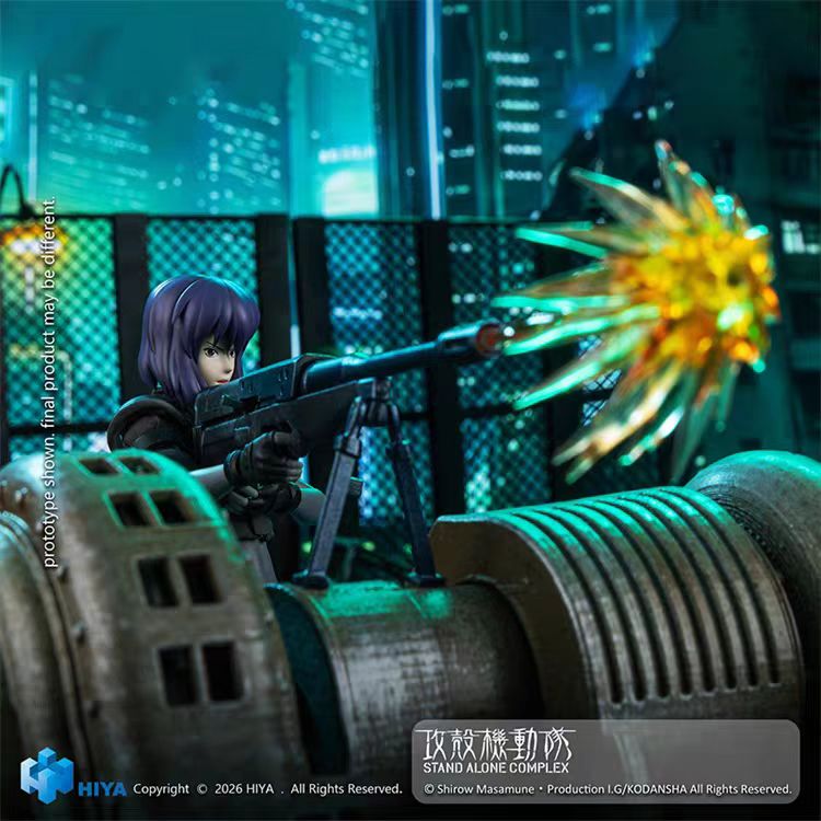 【Pre-Order】Haiya Toys 1/12 Ghost in the Shell: Motoko Kusanagi Combat Suit Version ESG0203