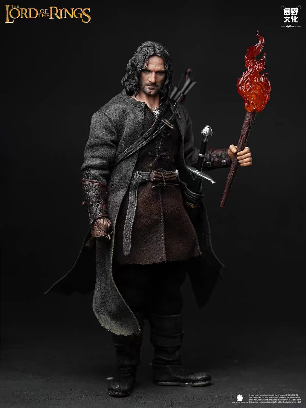 [Pre-Order]Yuanye Culture / Feiwan Toys: *The Lord of the Rings* – Aragorn (1/12 Scale Articulated Figure with Fabric Clothing)